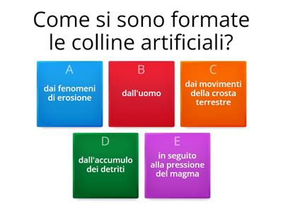 Formazione colline