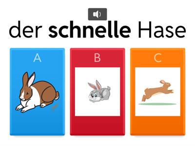 SCHNELL oder LANGSAM ??? ADJEKTIVE für Kinder