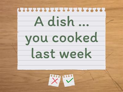 Relative clauses - speaking statements