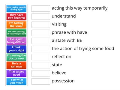 Stative and Dynamic Verbs C2.2