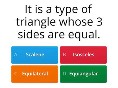 QUIZ IN MATHEMATICS