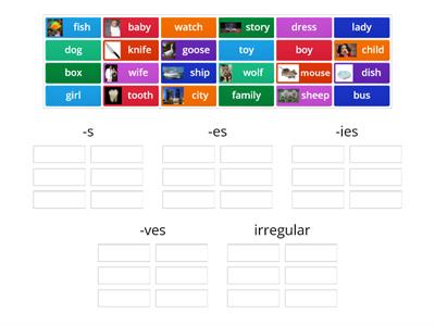 plural nouns