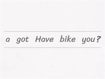 Have/Has got questions