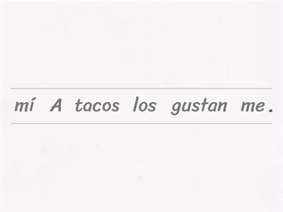 1 QC 4 B1 Gustar nouns and verbs