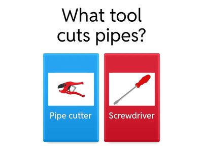 Plumber's Tools Quiz