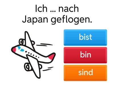 Perfekt 4 - Verb SEIN (Konjugation)