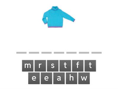 Open up 2 - Unit 3 - clothes vocabulary words