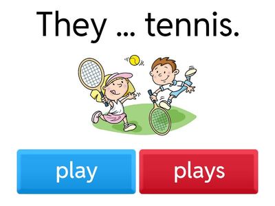 Simple present (affirmative)