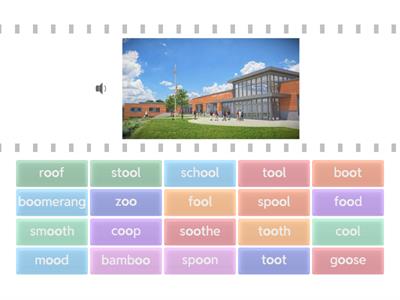 oo--long sound (food)