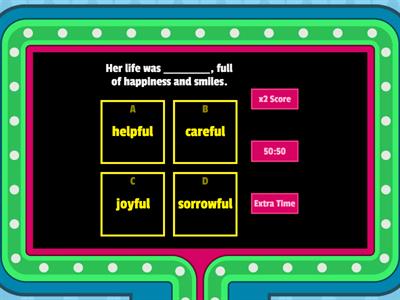 suffix -ful and -able