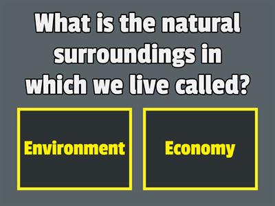 Exploring Our Environment