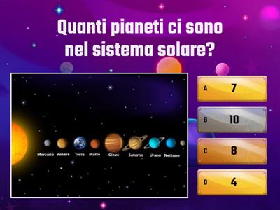 Verifica sul Sistema Solare
