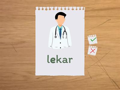 Zanimanja - kartice. Профессии - карточки