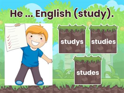 Present Simple es,ies,ys