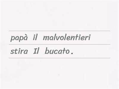 FRASI IN PEZZI