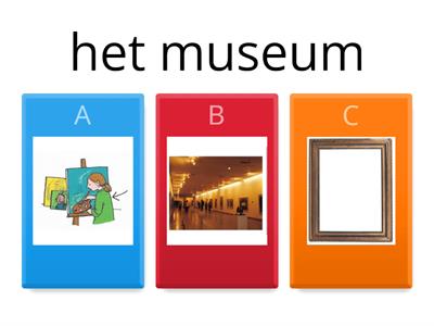 Thema 'Kunst' - Quiz Woordkaarten @meestermax