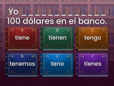  Yo-Go Verbs Actividad