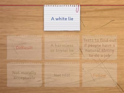 Liar Liar - Find the words