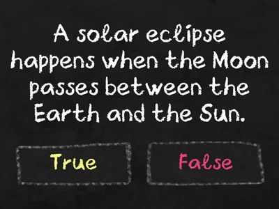 Solar and Lunar Eclipse (Pretest)