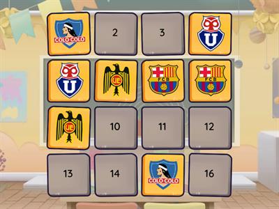Memorice de Equipos de Fútbol