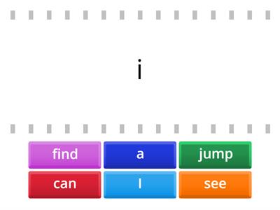 Sight words lesson 1 G4