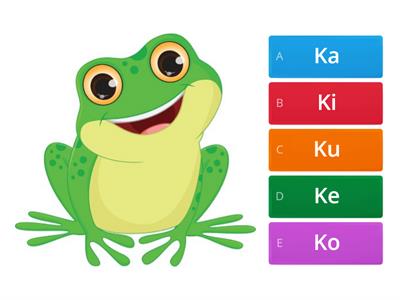 Quiz Suku kata Ka, Ki, Ku, Ke, Ko