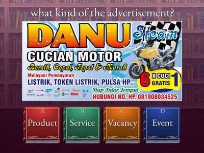 Quiz Bahasa Inggris Kelas 9