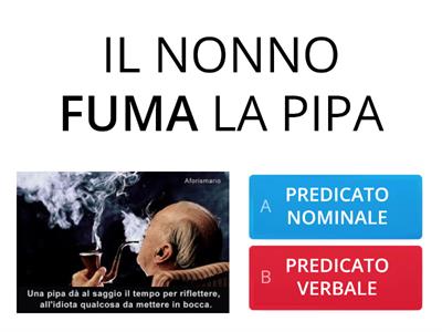 ANALISI LOGICA: PREDICATO VERBALE O NOMINALE?