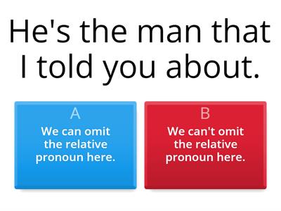 Omitting the relative pronoun or not?