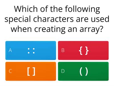 GCSE.Unit2.Arrays