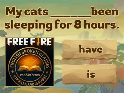 Present perfect continuous tense by Mr Vikram Singh (8901540861)