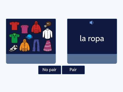 La Ropa (Pair or No pair 22)