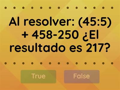 Operaciones Combinadas 