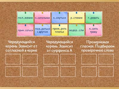 Безударные гласные в корне