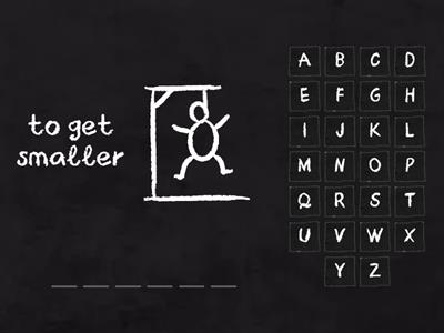 Hangman Welded sounds - am, an , all, -nk