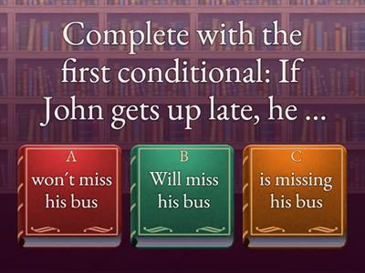 ZERO AND FIRST CONDITIONAL