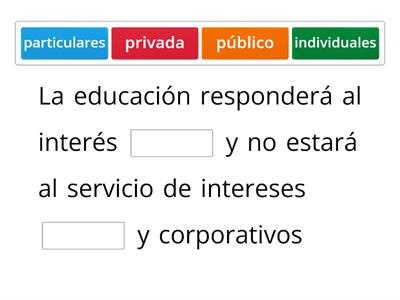 ARTICULO 28-29 SOBRE LA EDUCACION