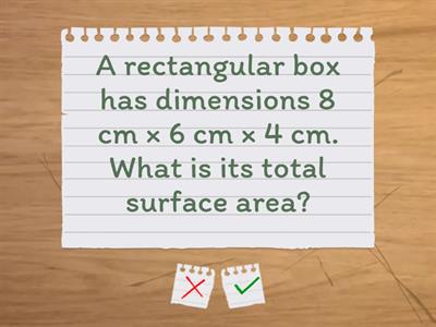 Surface Area- 7th Grade