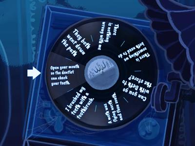 th middle and end of words.  