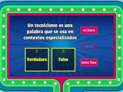 Tecnicismos y neologismos