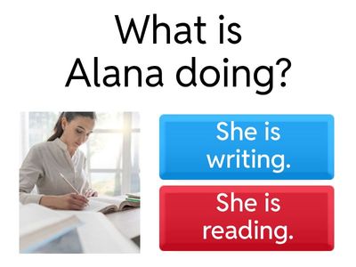 Present Continuous - Grammar