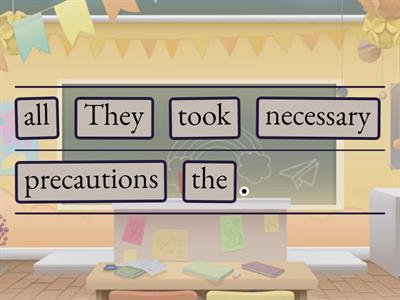 Drag-and-Drop Sorting (Form an Active Voice)