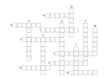Common Regular -RE Verbs - Crossword