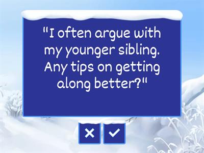 Imperatives for suggestions