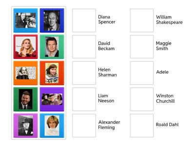 Famous British people 4A