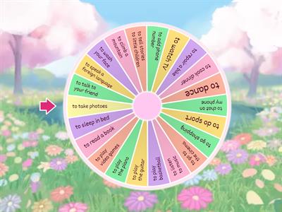 Get involved A1+ Bingo Activities