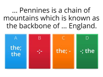 Articles with geographical names