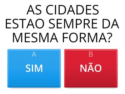 o desenvolvimento das cidades