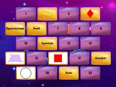 Геометричні фігури 2 клас