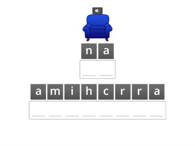 初级 8B 词汇 Anagram